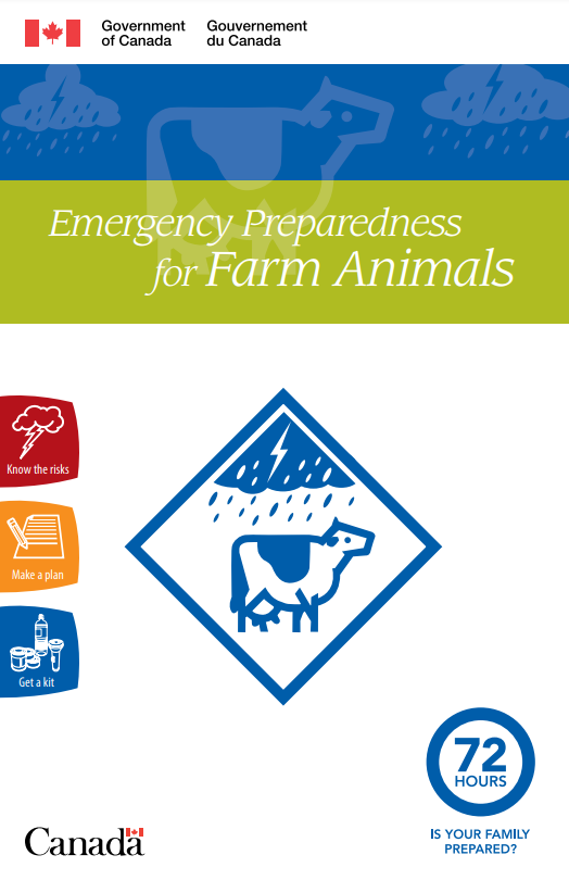 Farm Animals Emergency Preparedness Brochure
