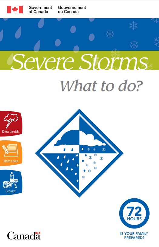 Severe Storms - Emergency Preparedness Brochure