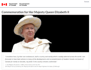 Queen Elizabeth II Book of Condolences